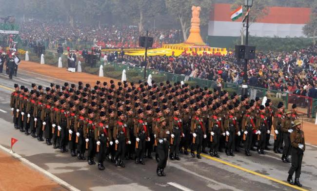 67th Republic Day Parade 2016, in New Delhi on January 26, 2016.