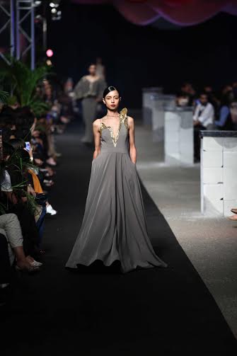 Amazon India Fashion Week: Models walk the ramp for designer Gaurav Gupta