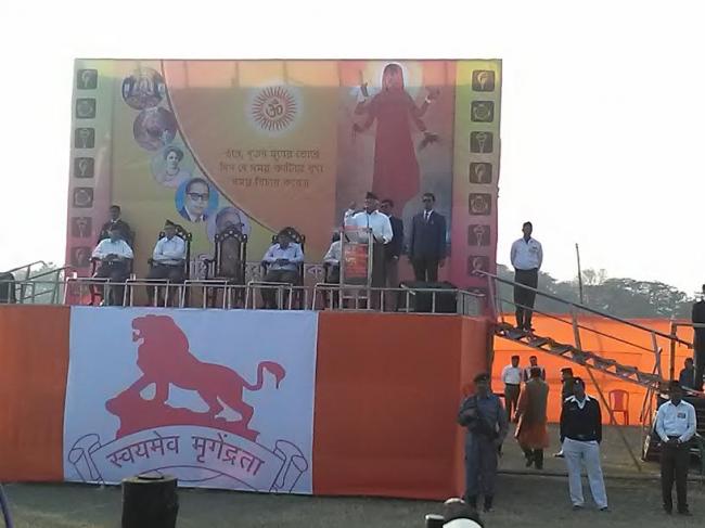 Mohan Bhagwat in Kolkata,addresses rally