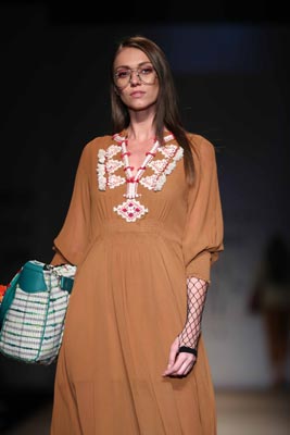 Vineet Bahl displays collection at Amazon India Fashion Week
