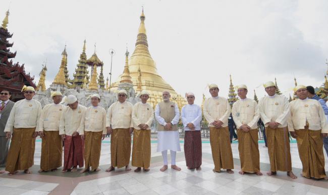 Prime Minister Narendra Modi's visit to Yangon, Myanmar 