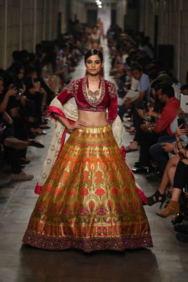 Disha Patani walks down ramp for Manav Gangwani