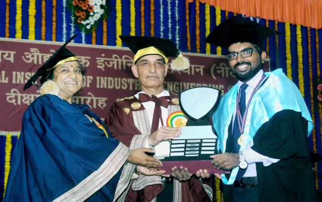 Satya Pal addressing 23rd Convocation of NITIE in Mumbai