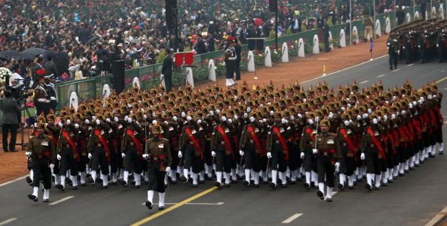 India celebrates 68th Republic Day by displaying its military might, cultural diversity