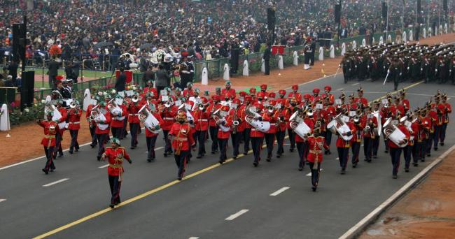 India celebrates 68th Republic Day by displaying its military might, cultural diversity