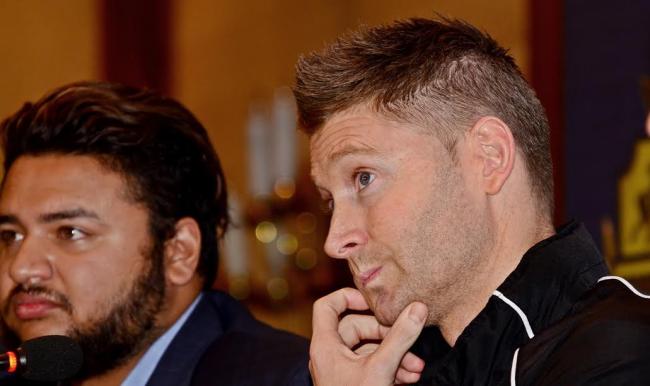 Michael Clarke visits Kolkata