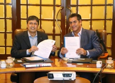 Governor of Mexican state Nuevo LeÃ³n visits India to enhance links with Infosys and finalize an investment agreement with Uber Diagnostics