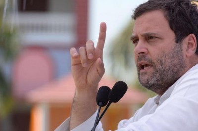 Modi Govt's policies have set Kashmir on fire : Rahul Gandhi