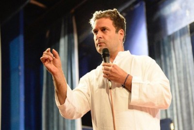 Rahul Gandhi mocks Narnedra Modi, says his hugplomacy with Donald Trump failed to prevent Hafiz Saeed's release