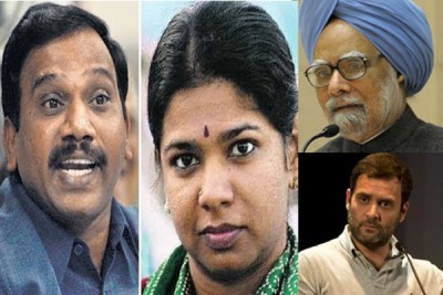 Rahul Gandhi and Manmohan Singh talk to Kanimozhi after 2G scam verdict clears all the accused