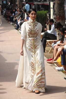 Designer Samant Chauhan showcases collection at Amazon Fashion Week