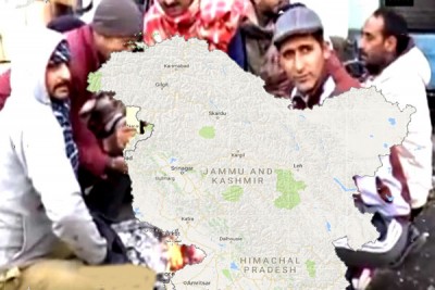 Cold wave sweeps Kashmir, mercury dips to the lowest