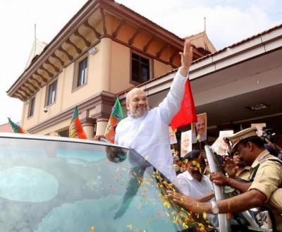 BJP President Amit Shah begins his three day visit to Kerala amidst beef controversy