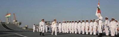 Indian Navy Band participates in Royal Edinburgh Military Tattoo 2017 at United Kingdom 