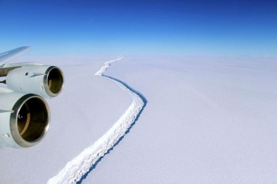 Giant Antarctic iceberg set to break away, say Swansea researchers