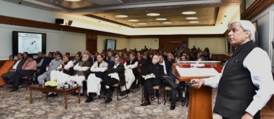 Three Groups of Secretaries present ideas on governance, science & technology, and energy & environment to PM Modi