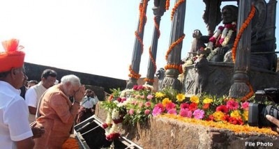 PM Modi pays tributes to Chhatrapati Shivaji Maharaj on his Jayanti