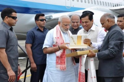 PM Modi inaugurates Dhola-Sadia bridge