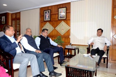 NITI Ayog CEO calls on Assam CM