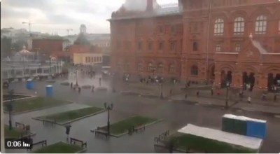 Out- of- control portable loos chase people, video goes viral 