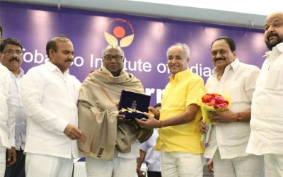 Tobacco farmers felicitated for adopting modern, scientific practices