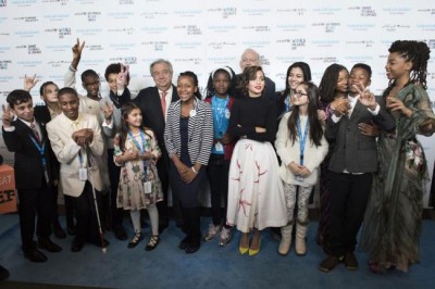 â€˜Donâ€™t let adults off the hook, keep raising your voices;â€™ Kids â€˜take overâ€™ UN for World Childrenâ€™s Day