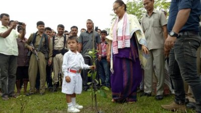 Pramila Rani Brahma directs Assam forest officials to involve more plantation drives   