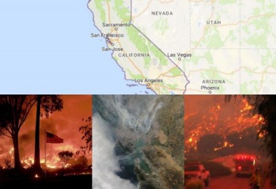 California fires: Death toll touches 15, over 150 missing