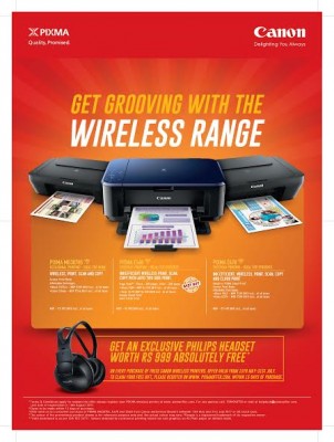 Canon India announces back to school promo offer on PIXMA wireless printers