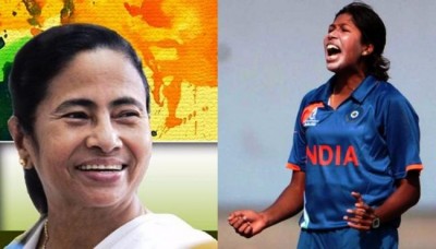 Mamata Banerjee congratulates Jhulan Goswami