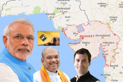 Second phase of Gujarat poll in 93 seats underway