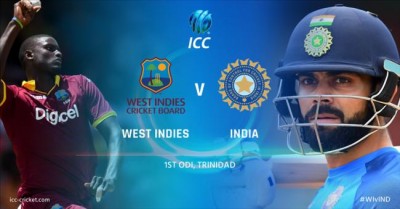 India- West Indies clash abandoned due to rain