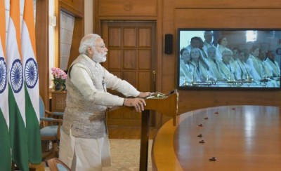 PM addresses the 80th anniversary celebrations of the Brahma Kumaris family via video conferencing