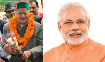 PM Modi greets Virbhadra Singh on his birthday