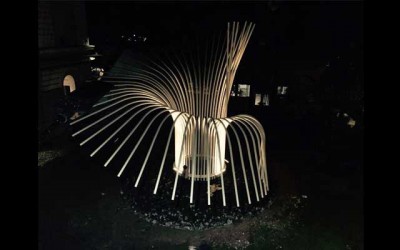 â€œThe Pinnacle Archâ€ in the courtyard of Presidency University unveiled today