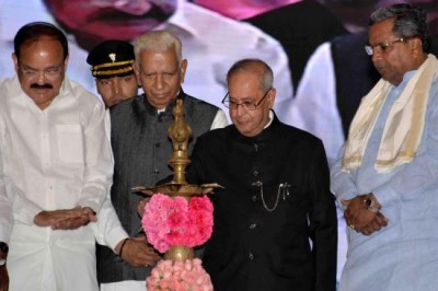 President of India dedicates the Metro Phase â€“I Project to the people of Karnataka and Bengaluru