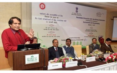 Minister of Railways invites non Railways stakeholders to roundtable discussion on environment and housekeeping issues of Indian Railways 