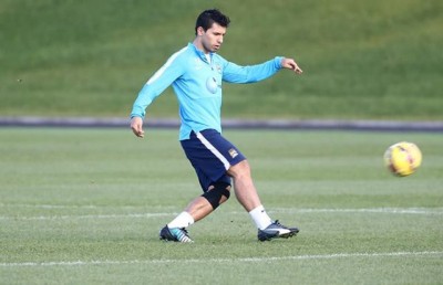 Manchester City striker Sergio Aguero injured in a car crash in Amsterdam