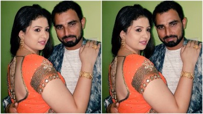 Shami delivers another bouncer of romantic image with wife to tweet New Year wishes