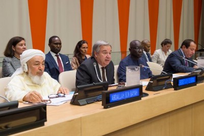 Faith central to hope and resilience, highlights UN chief, launching initiative to combat atrocities