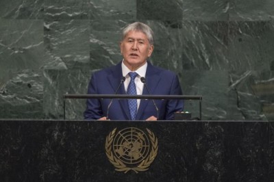 Focus on peopleâ€™s prosperity key to sustainable development, says Kyrgyz leader at UN Assembly