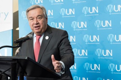In phone call, UN chief offers congratulations and support to Palestinian President