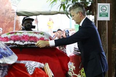 Central African Republic: UN honours fallen â€˜blue helmetsâ€™