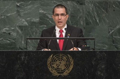 In UN address, Venezuela decries effects of capitalism as enemy of Mother Nature     New York, Sept 26(Just Earth News): Echoing the sentiments of other speakers from the Latin American and Caribbean, the Minister for Foreign Affairs of Venezuela told the