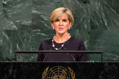 International rules-based order in jeopardy Australiaâ€™s Foreign Minister tells UN assembly