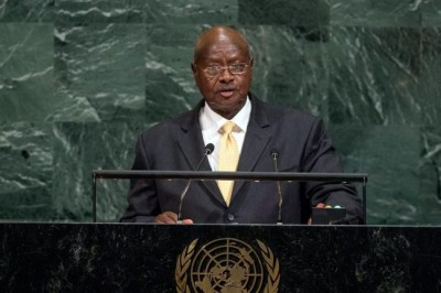 Striving for peace, decent life for all, â€˜very pertinentâ€™ UN Assembly theme, says Ugandan President