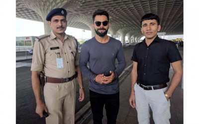 Virat lauds CISF for smooth conduct