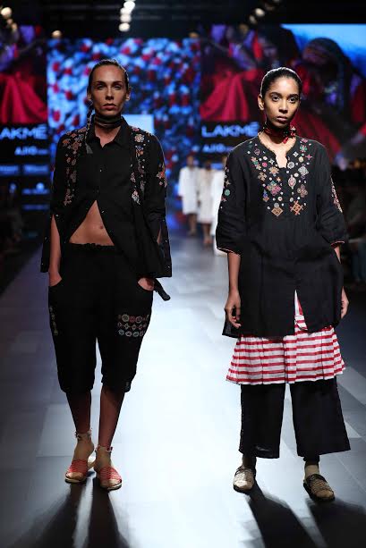 LFW: Models walk the ramp for designer Shrujan
