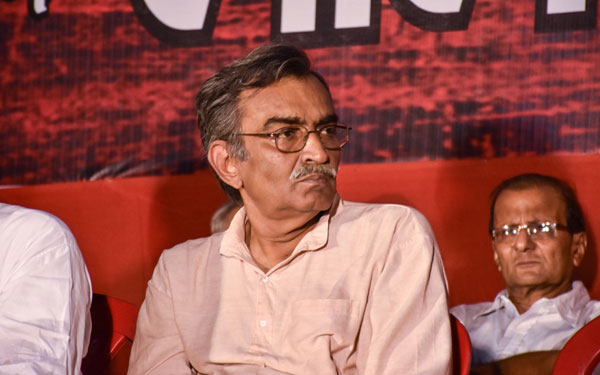 Kolkata: 18 Left parties hold protest march to city police headquarters at Lalbazar