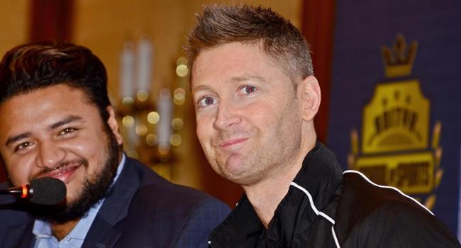 Michael Clarke visits Kolkata